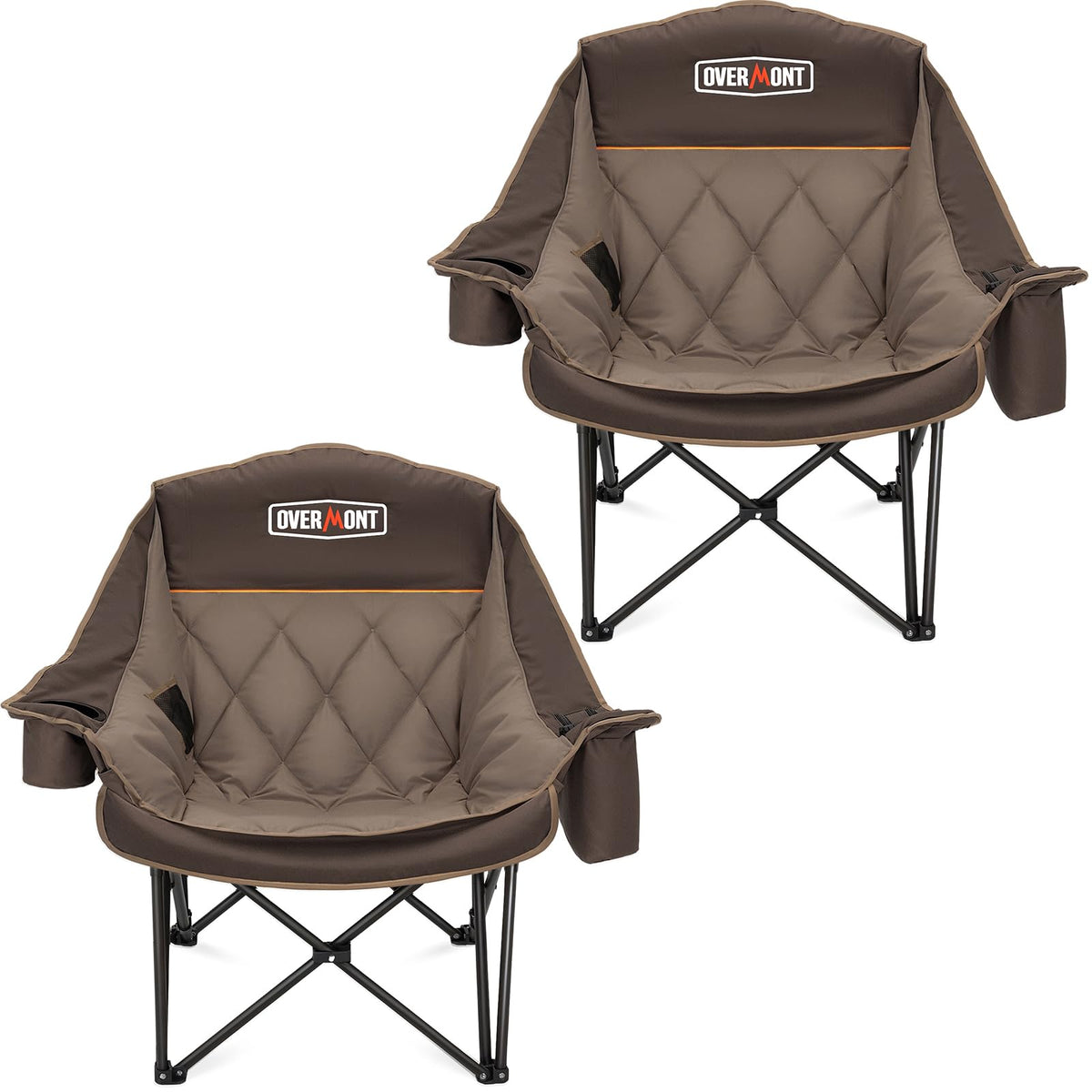 Overmont Oversized XL Camping Chair for Adults 500 lb Support