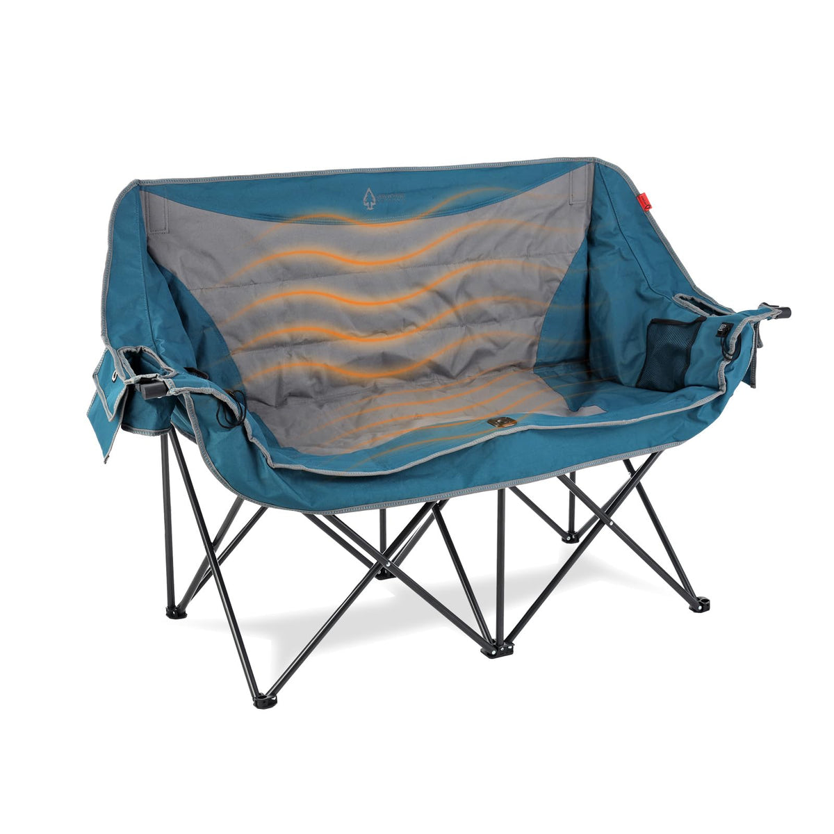 ARROWHEAD OUTDOOR Portable Folding Double Duo Camping Chair Loveseat