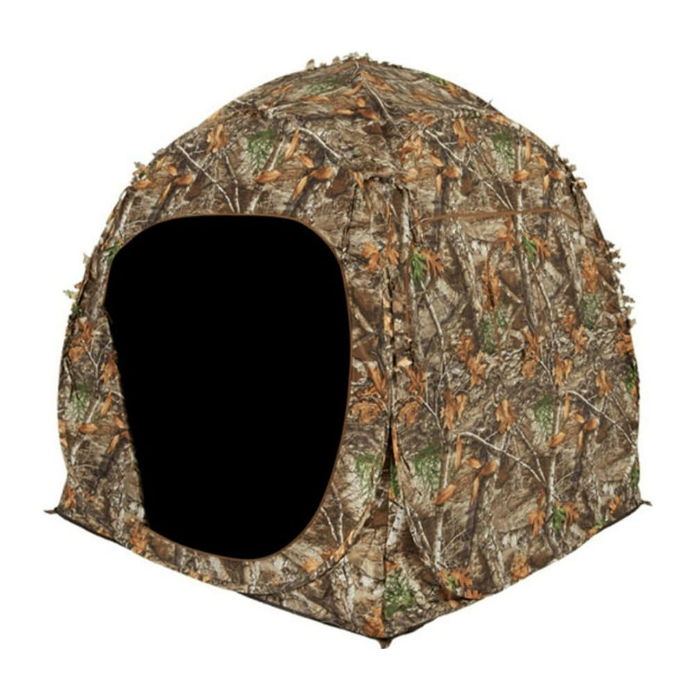 Ameristep Doghouse Run & Gun Hunting Blind | Lightweight 2 Person Ground Blind in Mossy Oak Break-Up Country, One Size