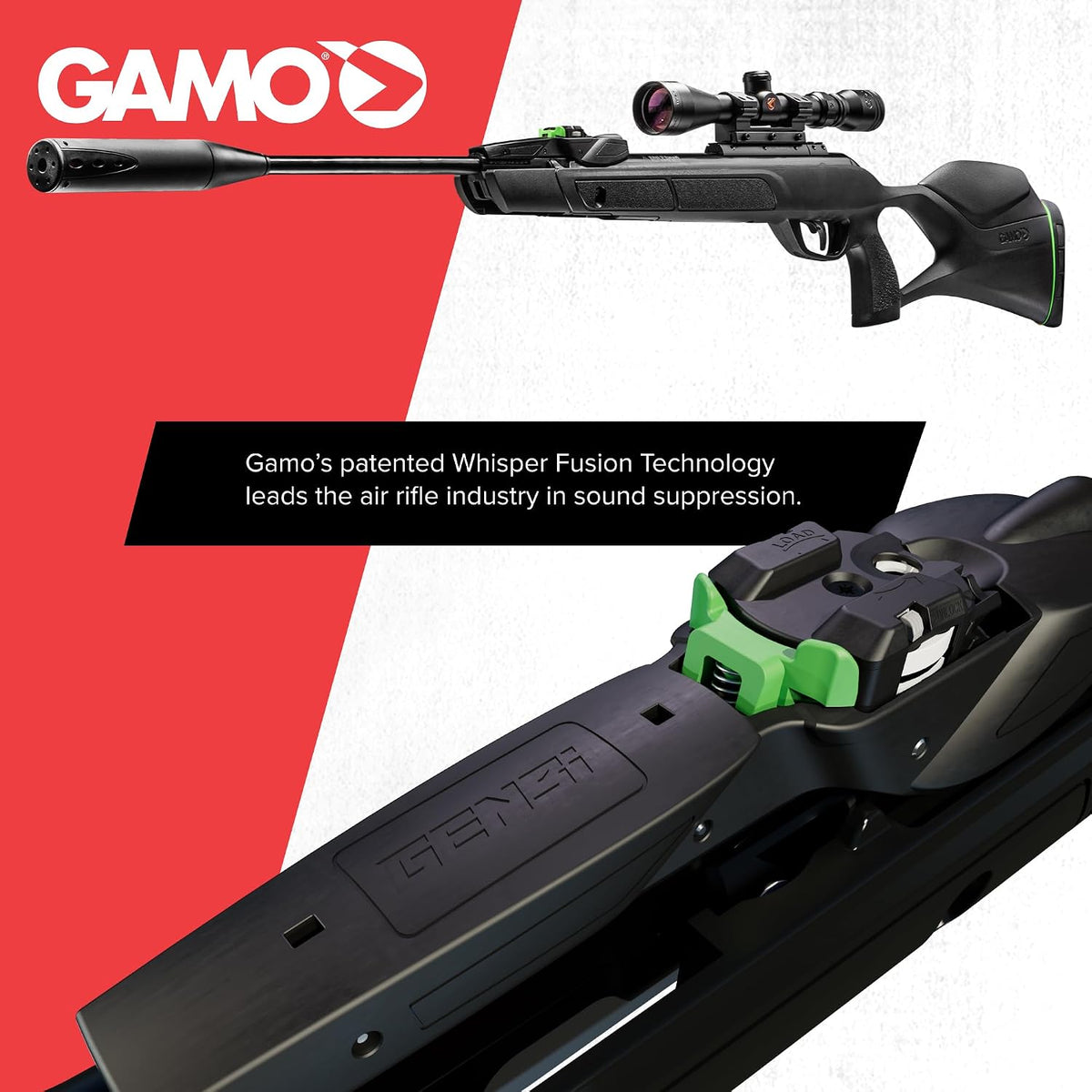 Gamo Swarm Magnum 10X GEN3i Break Barrel Air Rifle - 10-Shot Magazine