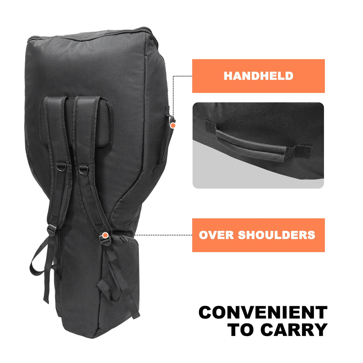 MYDAYS Soft Crossbow Case, Narrow-limb Crossbows Backpack, Soft Shell Padded Archery Gear Bag, Water Resistant Narrow Archery Bow Carrier Bag for Outdoor Hunting Shooting