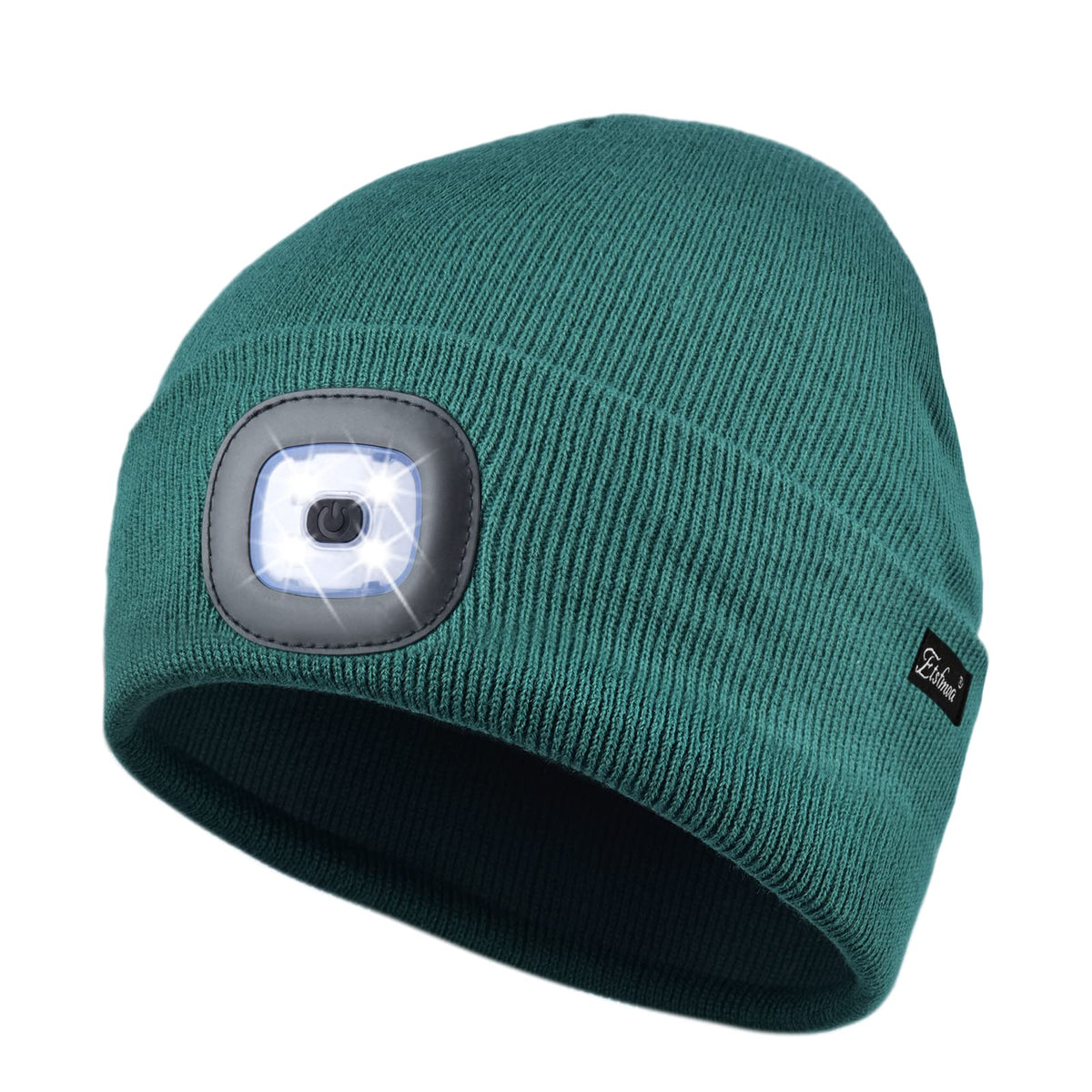 Etsfmoa Unisex Beanie with The Light, Gifts for Men Dad Father Winter Caps