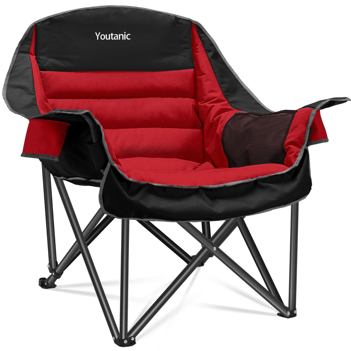 Youtanic Oversized Camping Chair, Portable Folding Camping Chairs