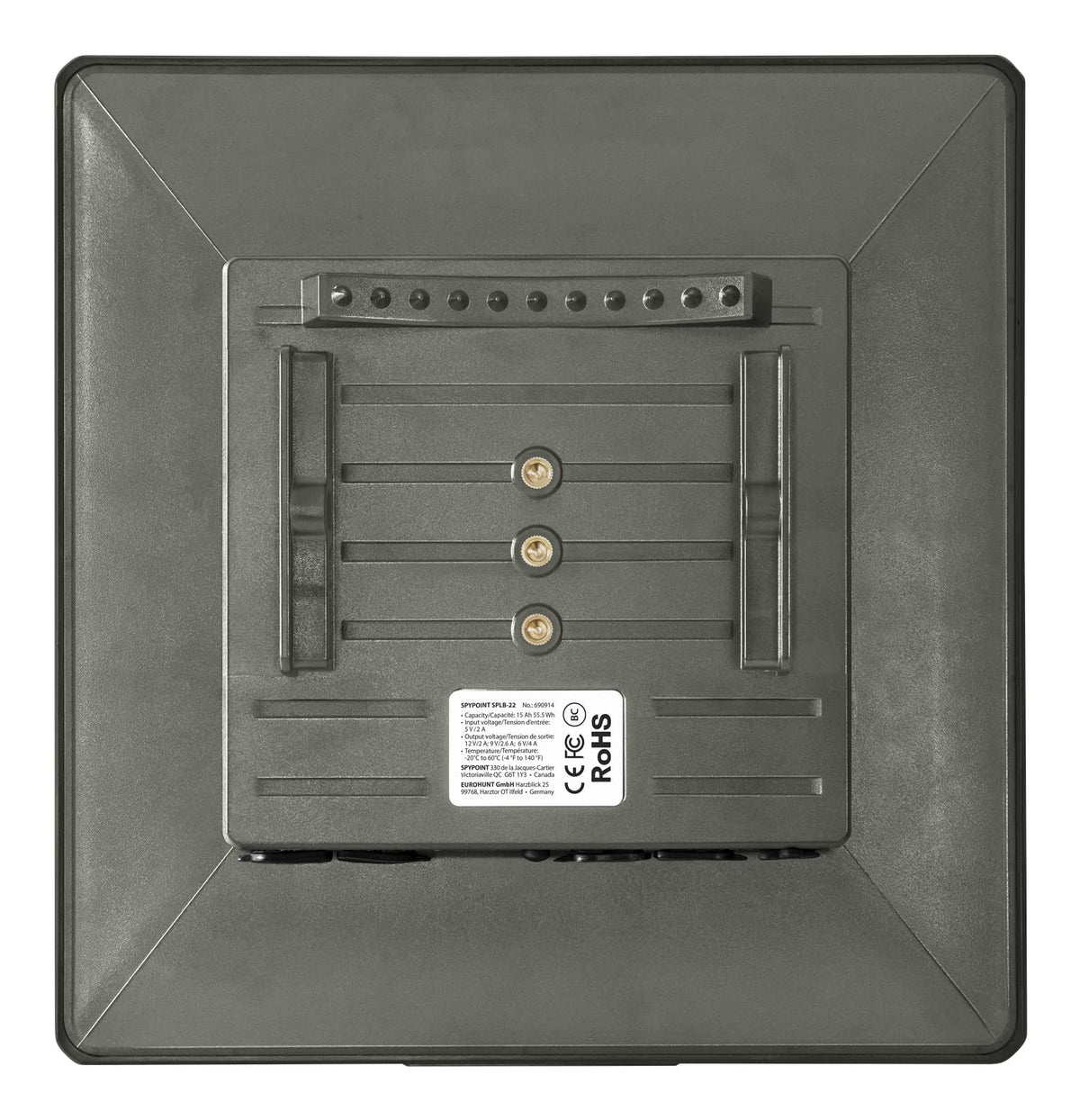 SPYPOINT Solar Panel for Trail Camera with Internal Battery for Outdoor Trail Camera Solar Panel (SPLB-10)