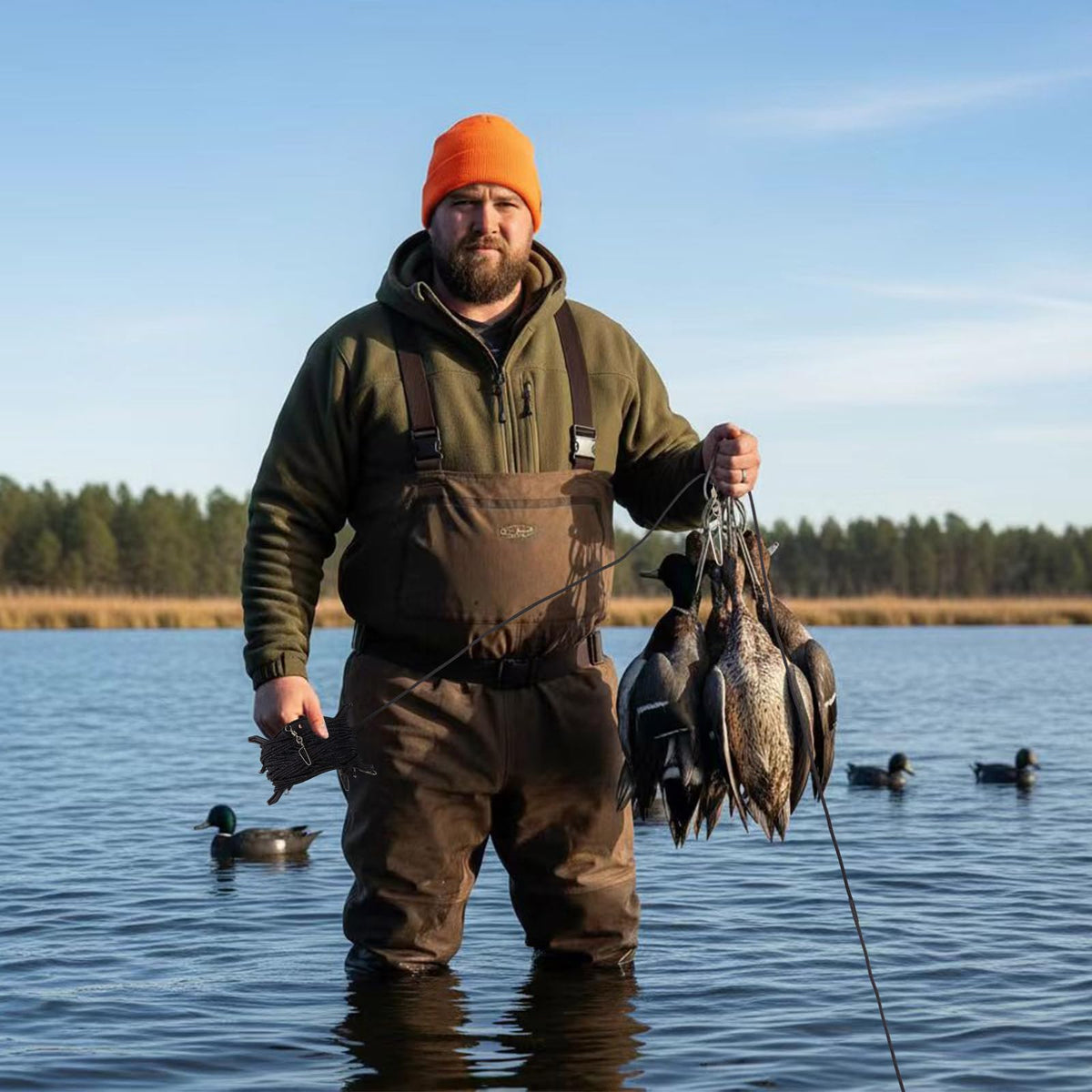Duck Decoy Jerk Rig,Waterfowl Hunting Decoy