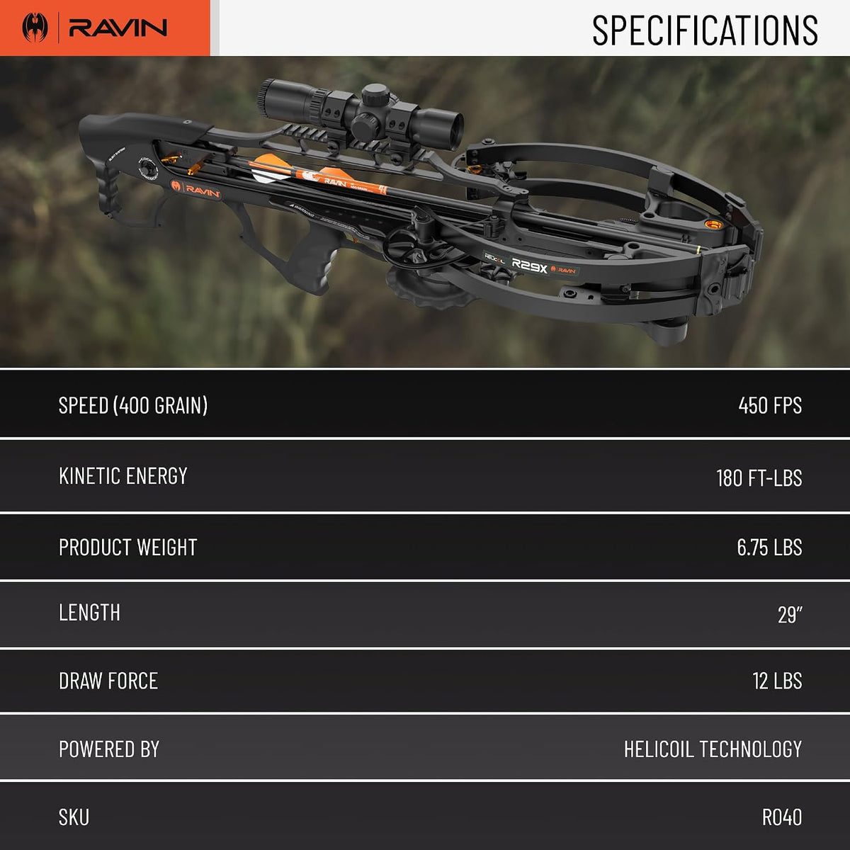 RAVIN R29X High Velocity Crossbow