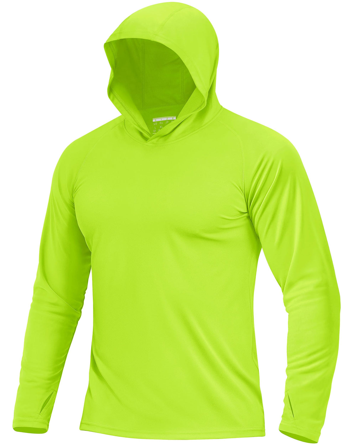 Boladeci Men's UPF 50+ Sun Protection Lightweight Hoodie Shirts Long Sleeve Fishing Shirt SPF UV Hiking Swim