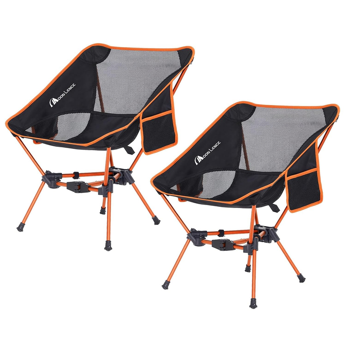 MOON LENCE Camping Chair Portable Backpacking Chair - The 4th Generation Ultralight Folding Chair - Compact, Lightweight Foldable Chairs for Hiking Mountaineering Beach (Green)