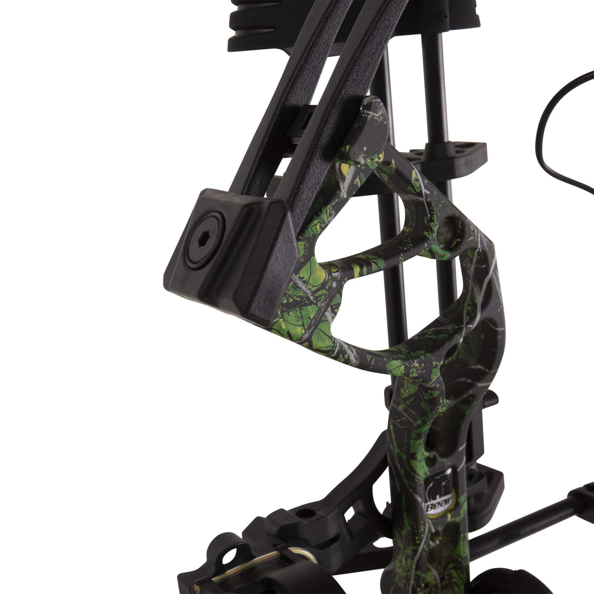 Bear Archery Royale Ready to Hunt Compound Bow Archery Set with Archery Accessories for Adults and Youths, 12”- 27” Draw Length, 5-50 Lbs Draw Weight, Up to 290 FPS