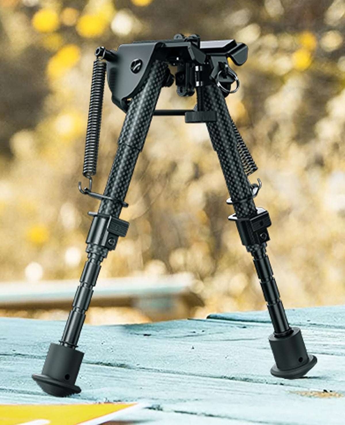 CVLIFE 6-9 Inches Bipod Adjustable Height Super Duty for Stable Support
