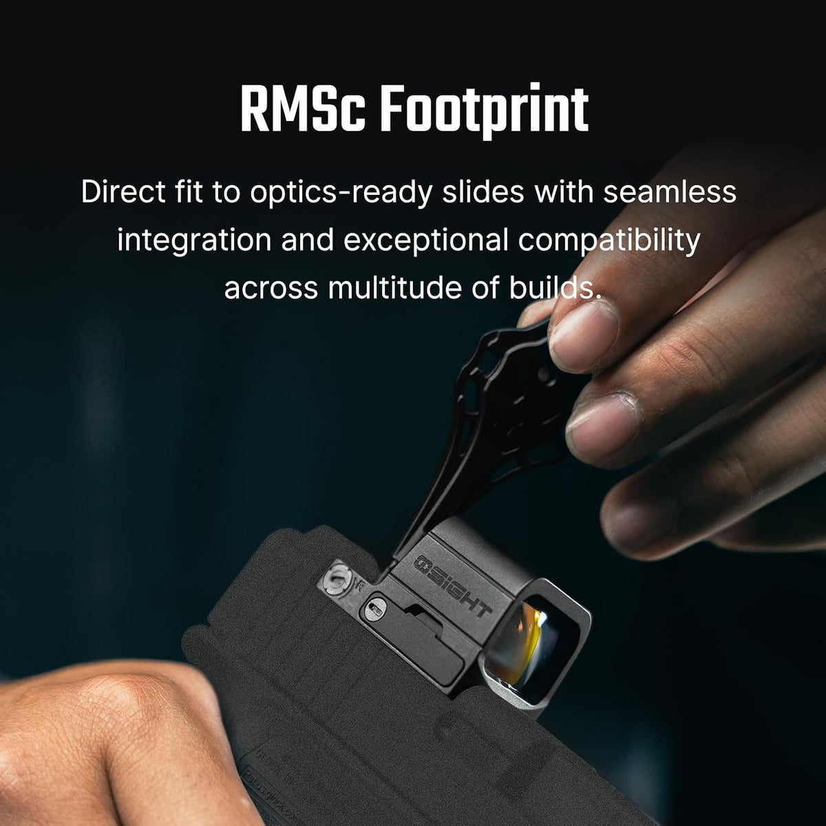 OSIGHT SE Enclosed Red/Green Dot, 2 & 32 MOA Multi-Reticle or 6 MOA Dot