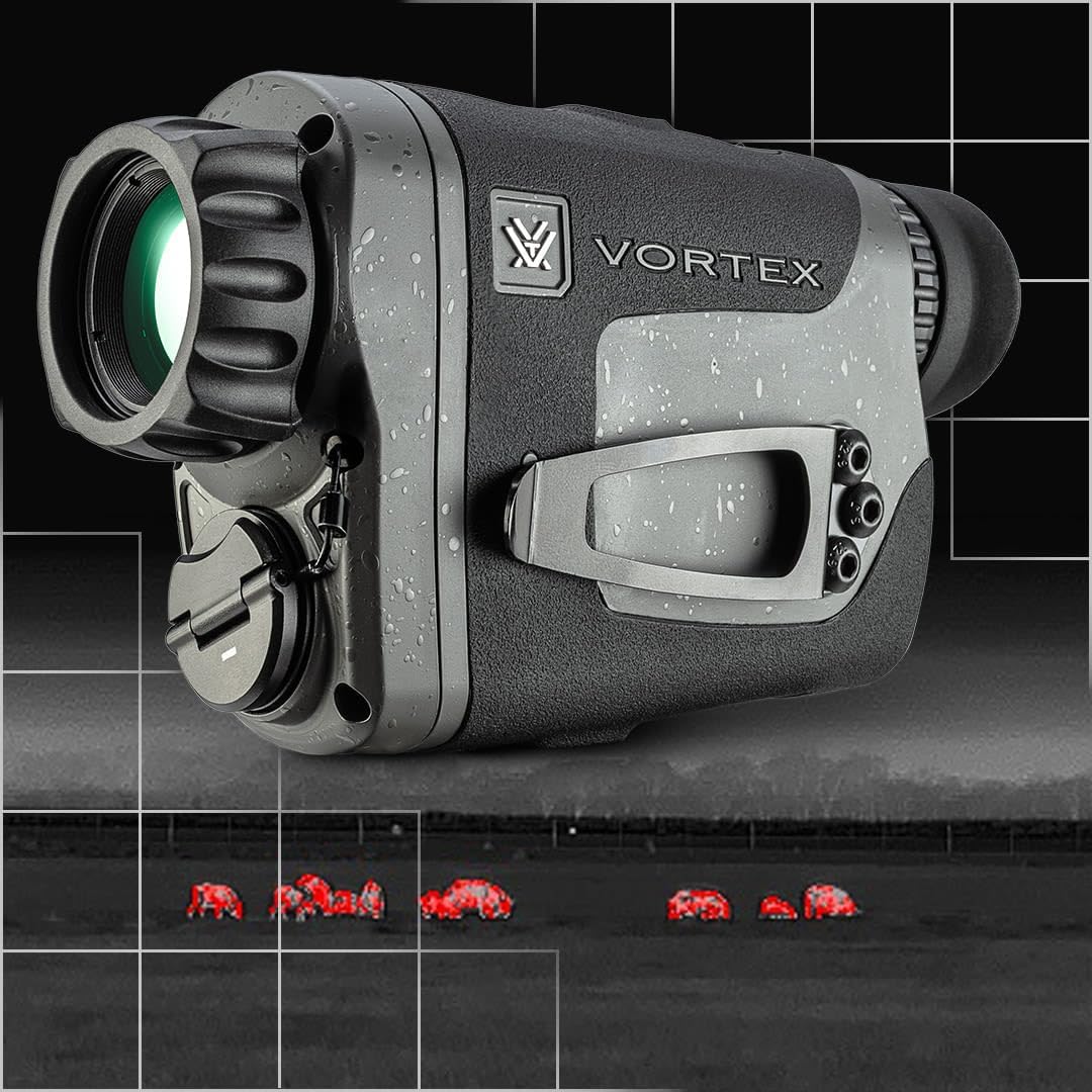 Vortex Veil 400 Thermal Monocular and Hat Bundle | 2.3X, 400x300 Resolution