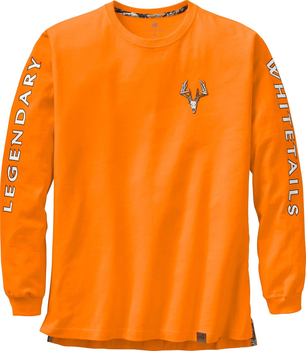 Legendary Whitetails Mens Long Sleeve T-Shirt 100% Cotton Preshrunk Tee