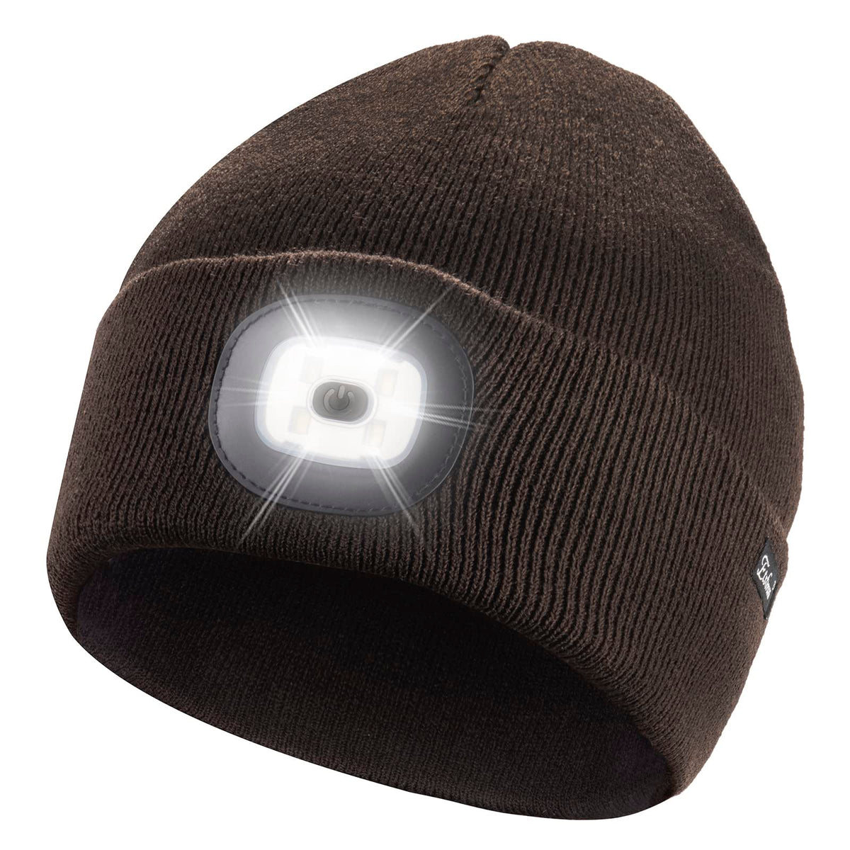 Etsfmoa Unisex Beanie with The Light, Gifts for Men Dad Father Winter Caps