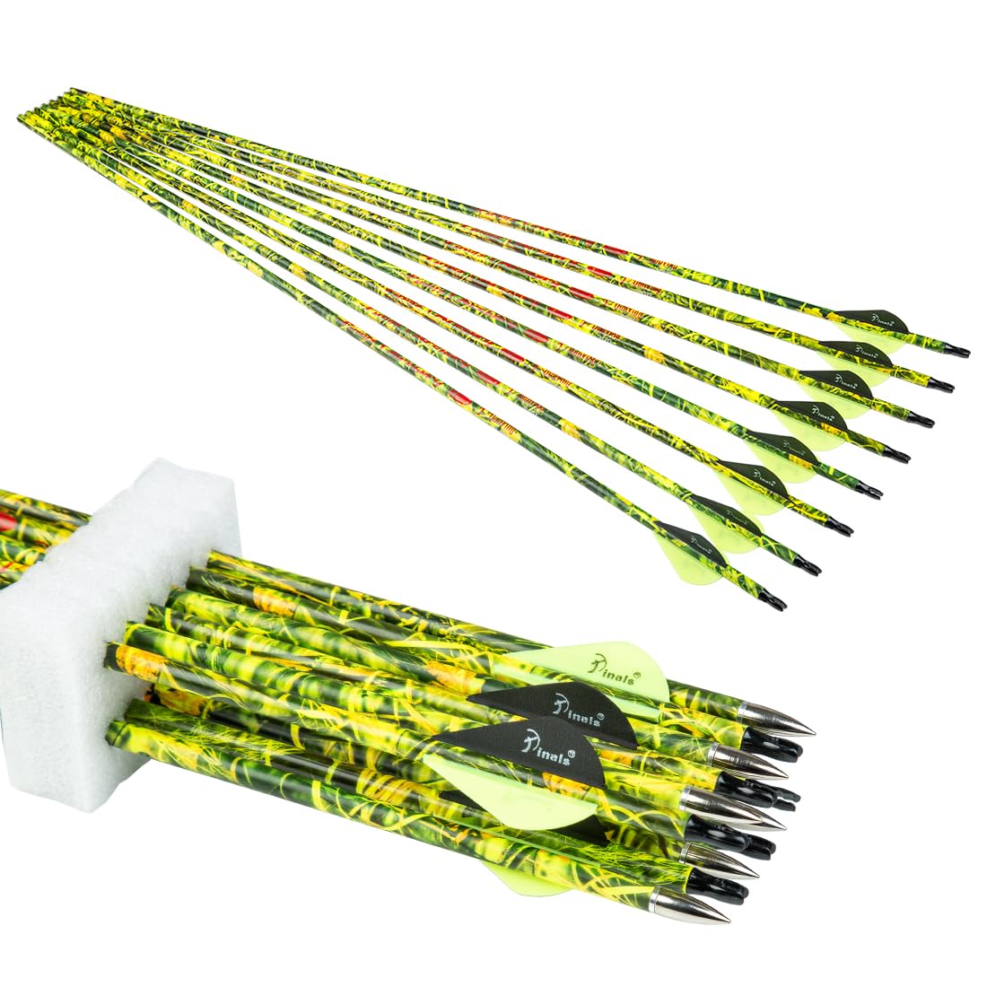 Archery 28 30 Inch 300 340 350 400 Spine Carbon Hunting Arrows