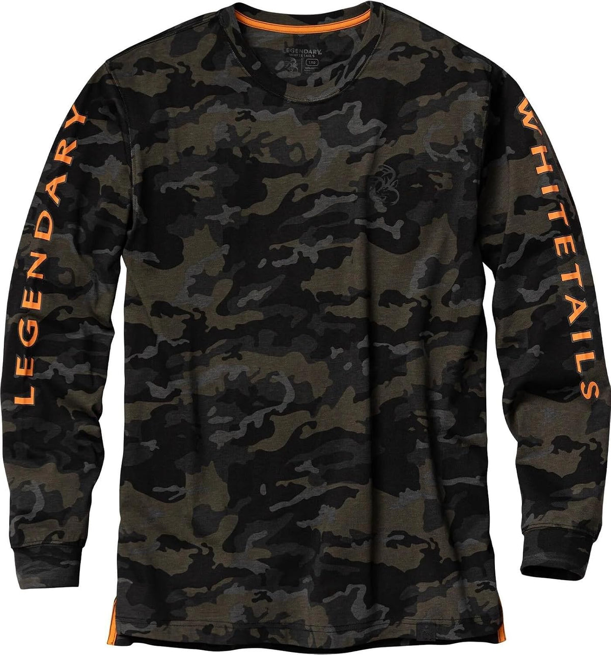 Legendary Whitetails Mens Long Sleeve T-Shirt 100% Cotton Preshrunk Tee