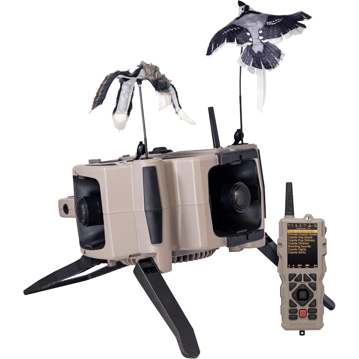 FOXPRO X360 American Made Electronic Predator Call Remote Operated and Programmable Coyote, Fox, Hog Call for Hunting