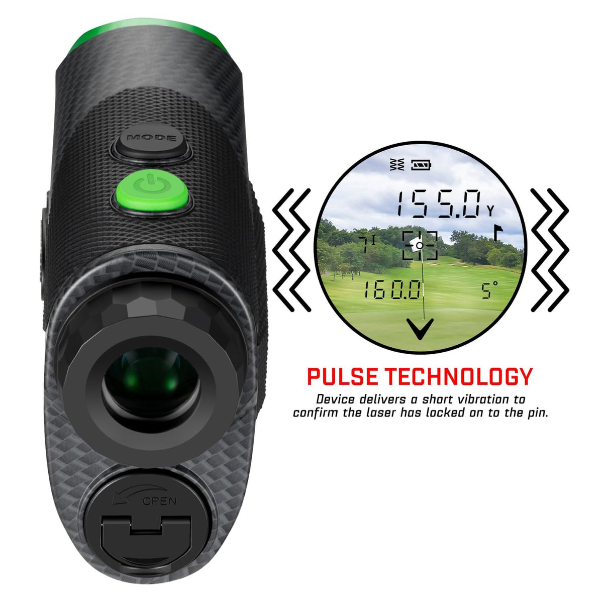 Callaway 300 Pro Golf Laser Rangefinder (with External Slope Switch)