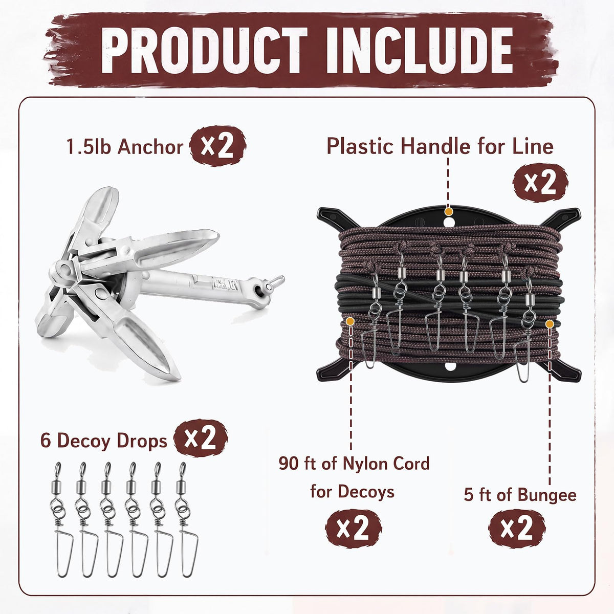 Duck Decoy Jerk Rig,Waterfowl Hunting Decoy