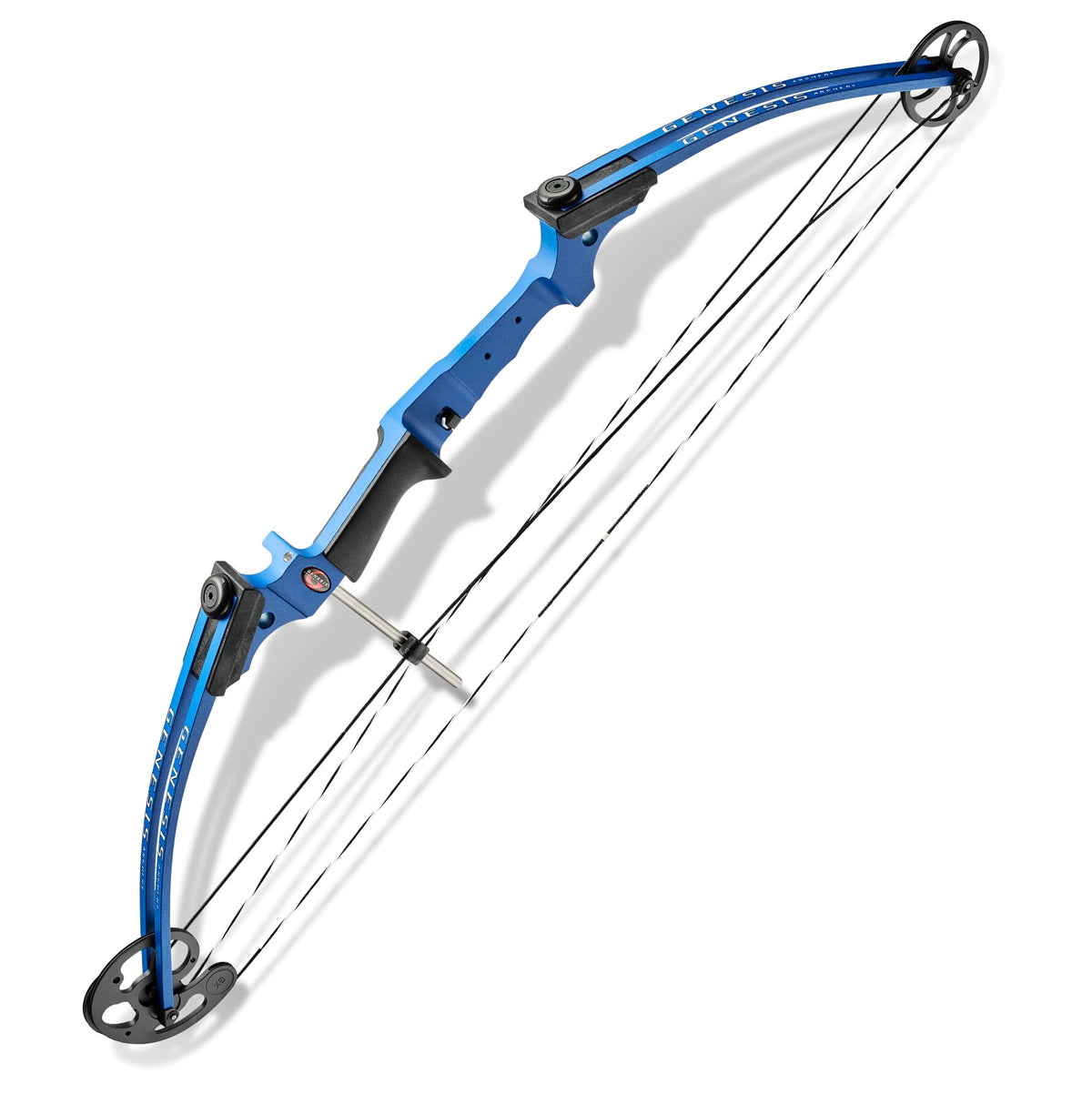 Genesis Archery Original Lightweight Compound Bow with Adjustable Aluminum Riser, 15"-30" Draw Length, 10-20 lb Draw Weight, for Kids and Adults, All Skill Levels