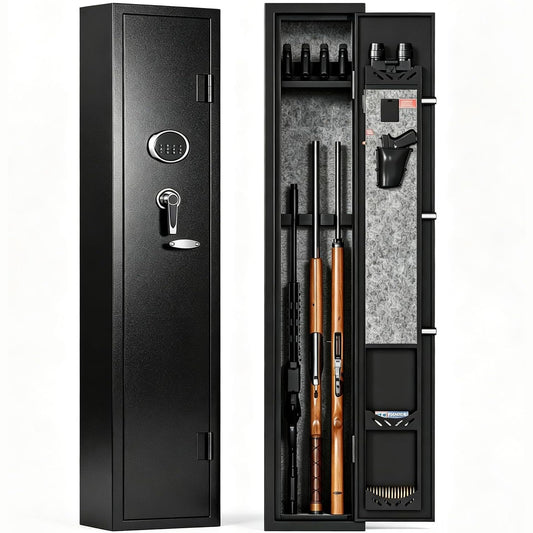 KAER 3 Gun Safe for Rifles and Pistols,Fully Assembled Long Rifle Safe