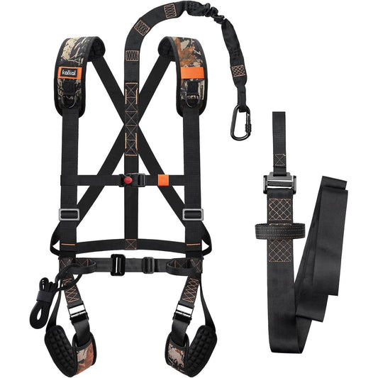 Kalkal Tree Stand Harness, Adjustable Hunter Safety System Harness for Tree-Stand, Lightweight Hunting Safety Harness for men