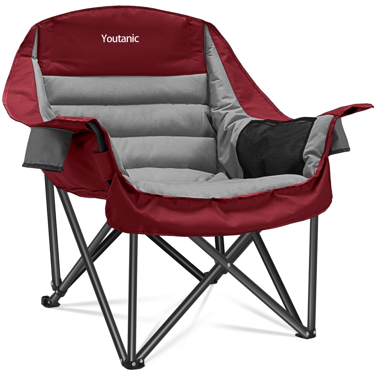 Youtanic Oversized Camping Chair, Portable Folding Camping Chairs