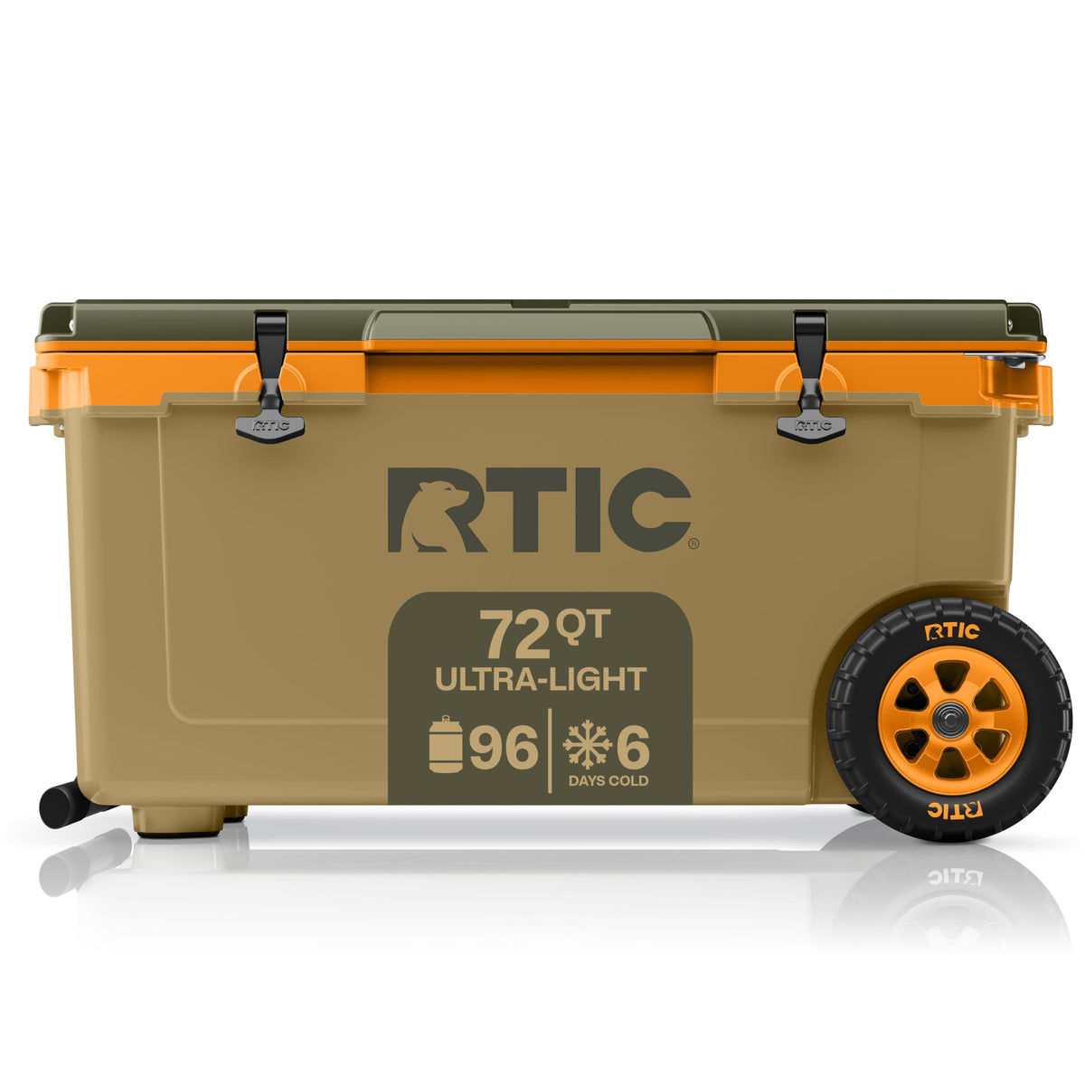 RTIC 72 QT Ultra-Light Wheeled Hard Cooler