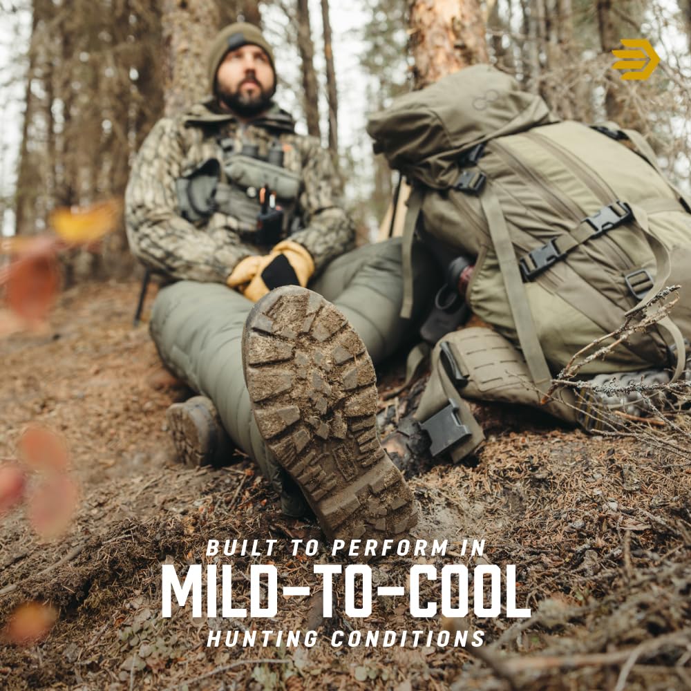 LaCrosse Burly ZXT Rubber Hunting Boots for Men, Scent Free, Waterproof