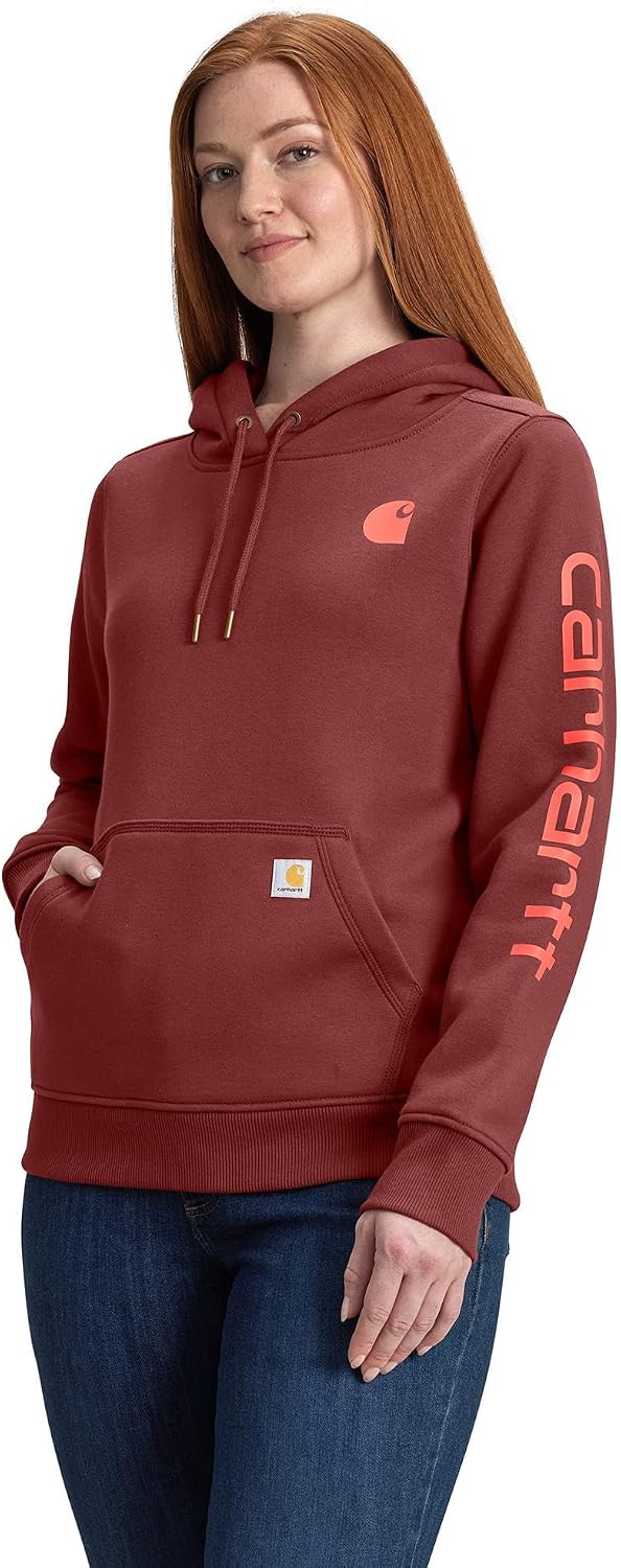 Carhartt Women's Iconic Clarksburg Logo Sweatshirt