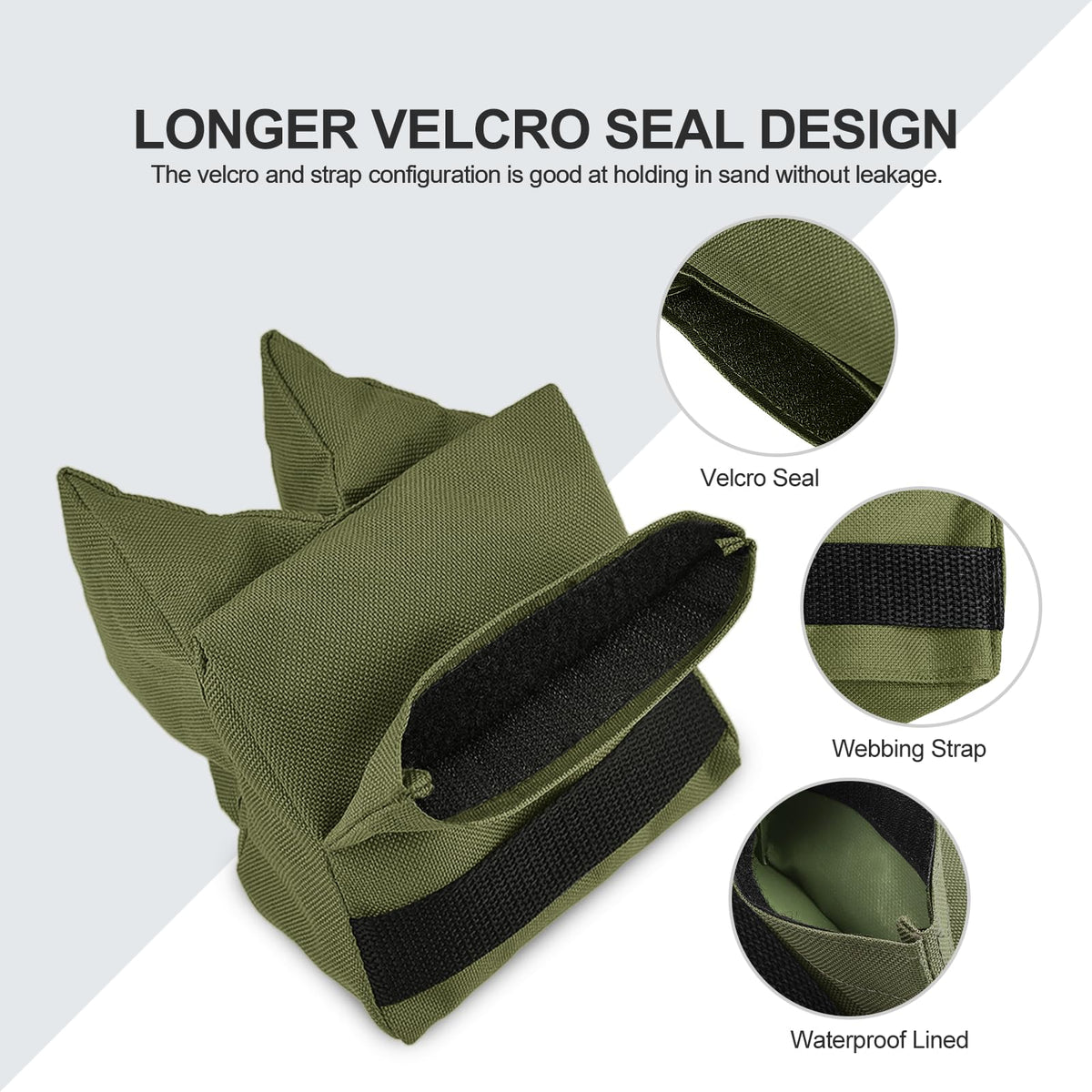 Twod Outdoor Shooting Rest Bags -Stand Holders Target