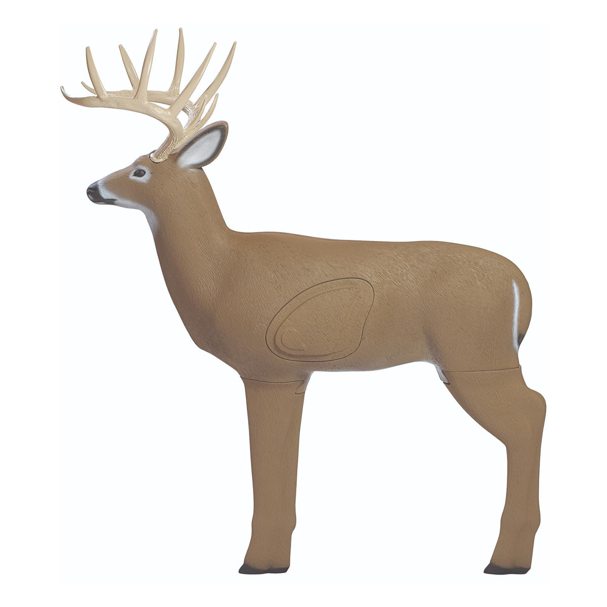 SHOOTER Buck 3D Archery Target, Replaceable Insert for Long Life, Weather-Resistant Construction, High-Density Impact-Response Foam Withstands Field Points, Broadheads, and Expandables