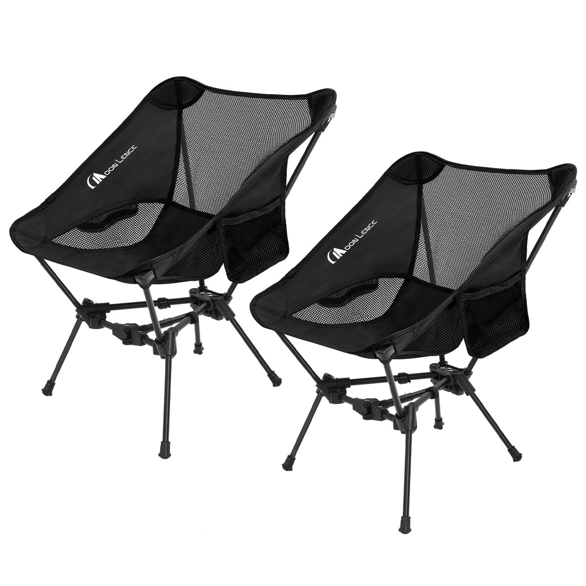 MOON LENCE Camping Chair Portable Backpacking Chair - The 4th Generation Ultralight Folding Chair - Compact, Lightweight Foldable Chairs for Hiking Mountaineering Beach (Green)