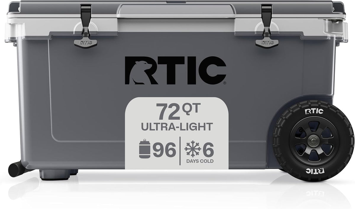RTIC 72 QT Ultra-Light Wheeled Hard Cooler