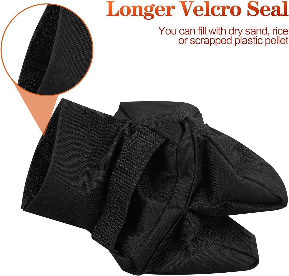 Rest Bags, Unfilled Rest Front & Rear Support Sandbag Stand Holders (Bags Come unfilled)