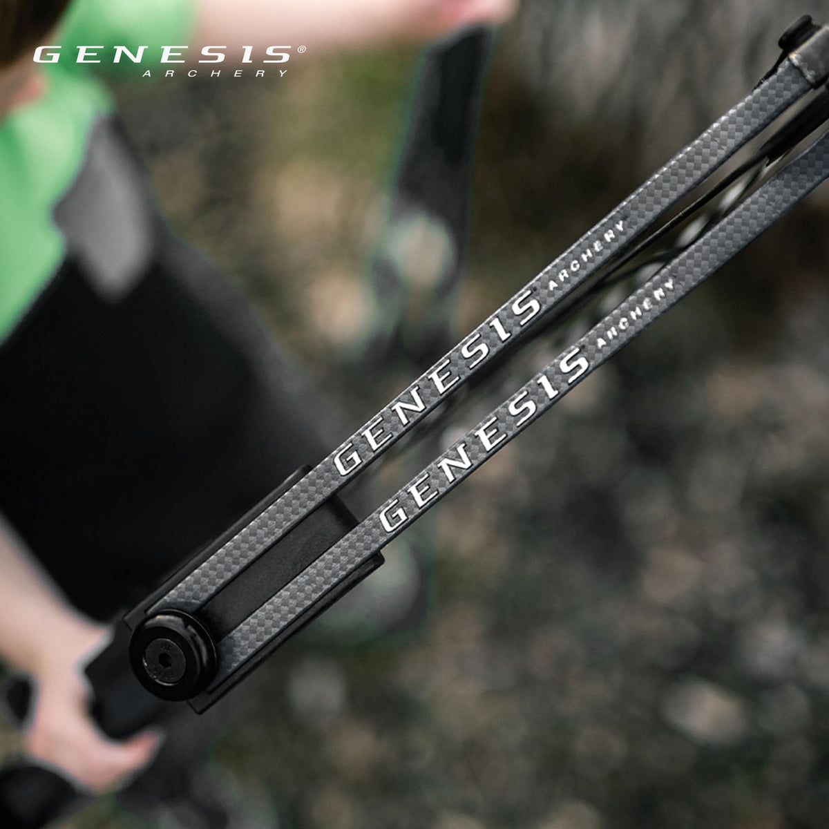 Genesis Archery Original Lightweight Compound Bow with Adjustable Aluminum Riser, 15"-30" Draw Length, 10-20 lb Draw Weight, for Kids and Adults, All Skill Levels