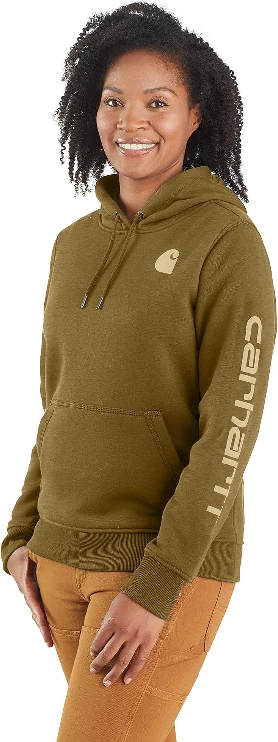 Carhartt Women's Iconic Clarksburg Logo Sweatshirt