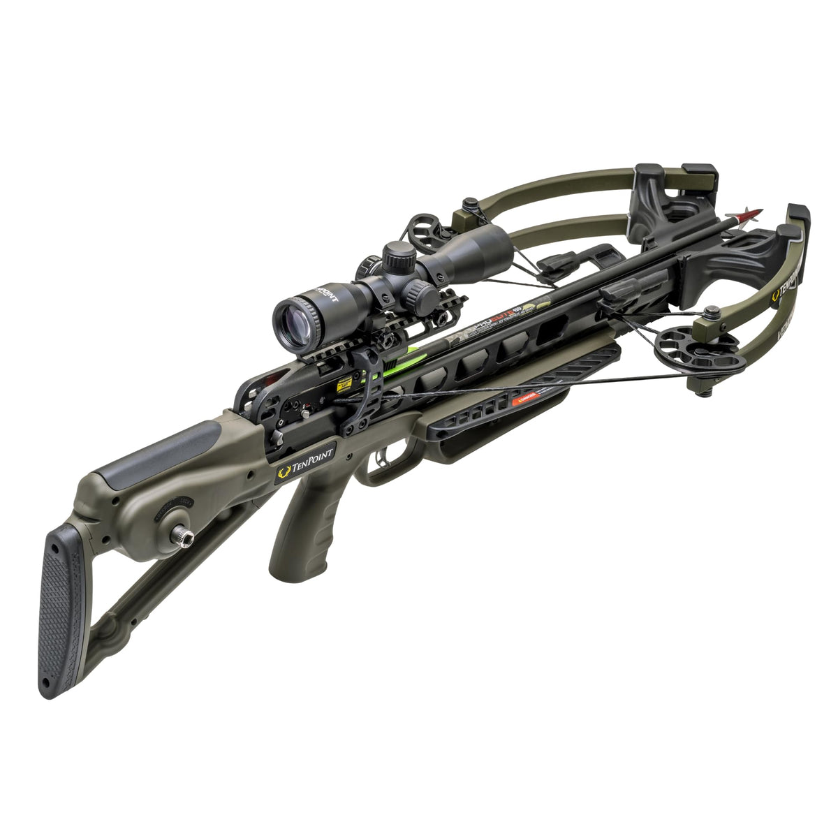 TenPoint Venom X - Lightest ACUslide Bow Ever with Lighted Pro-View 400 Optic