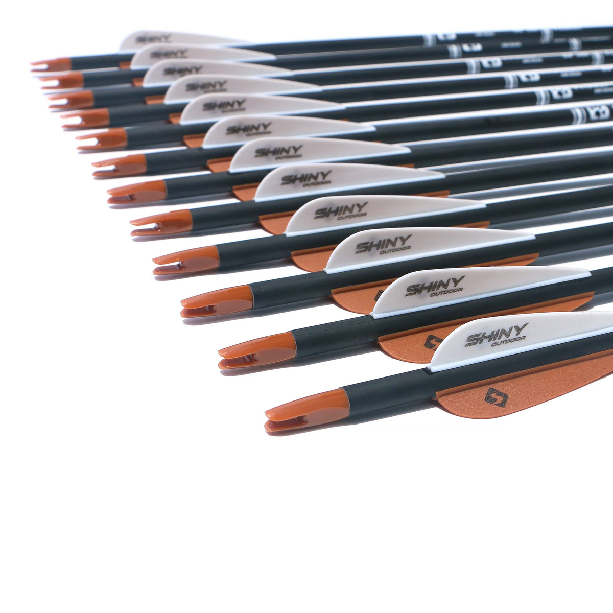 30" Carbon Arrows for Compound Recurve Bow Hunting Target
