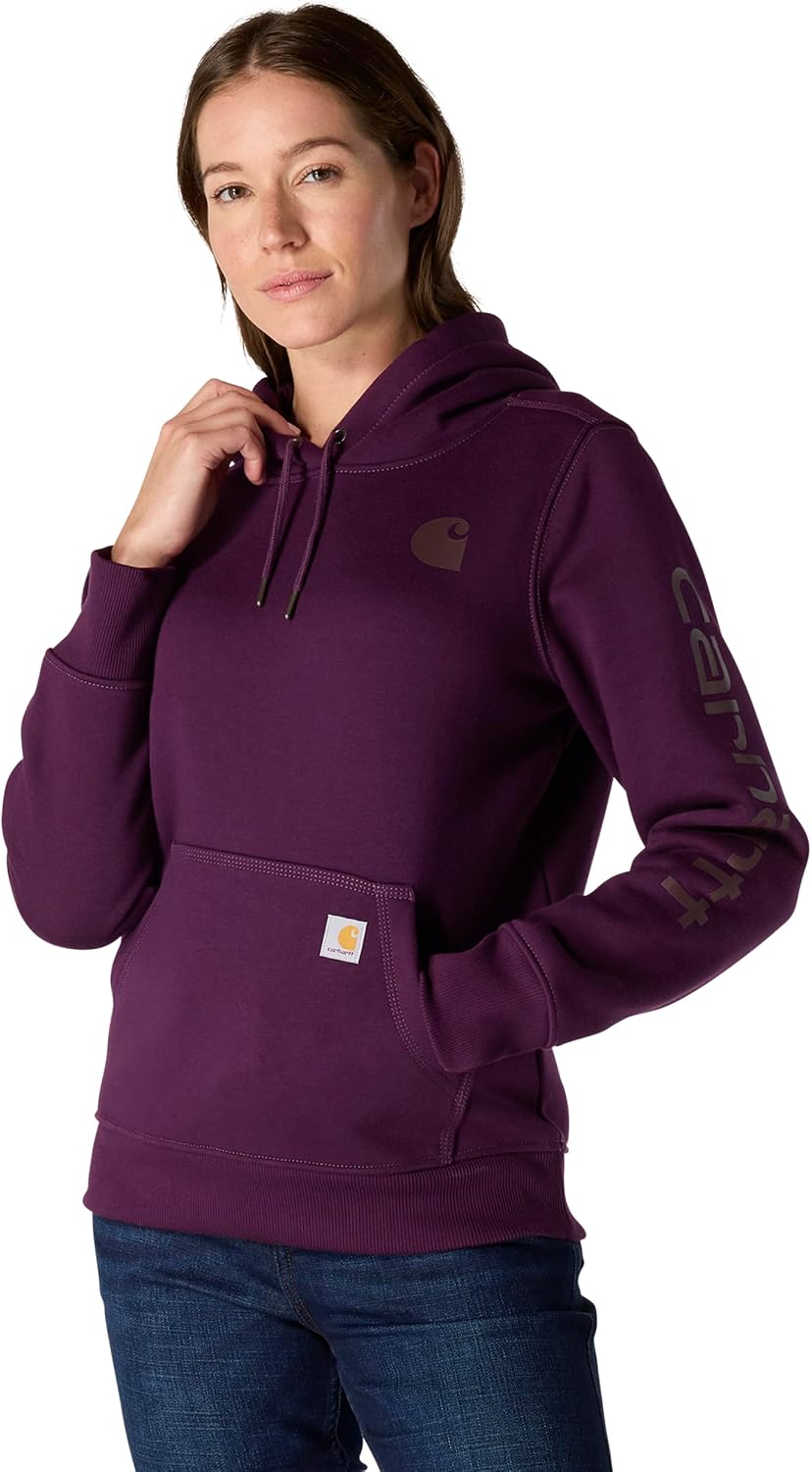 Carhartt Women's Iconic Clarksburg Logo Sweatshirt