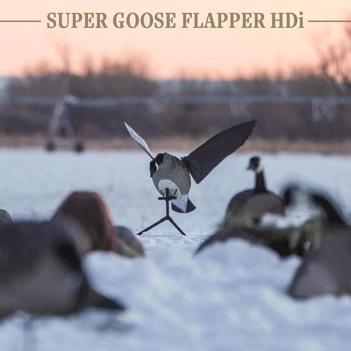 Lucky Duck Super Goose Flapper HDI, Remote Control All Weather Decoy