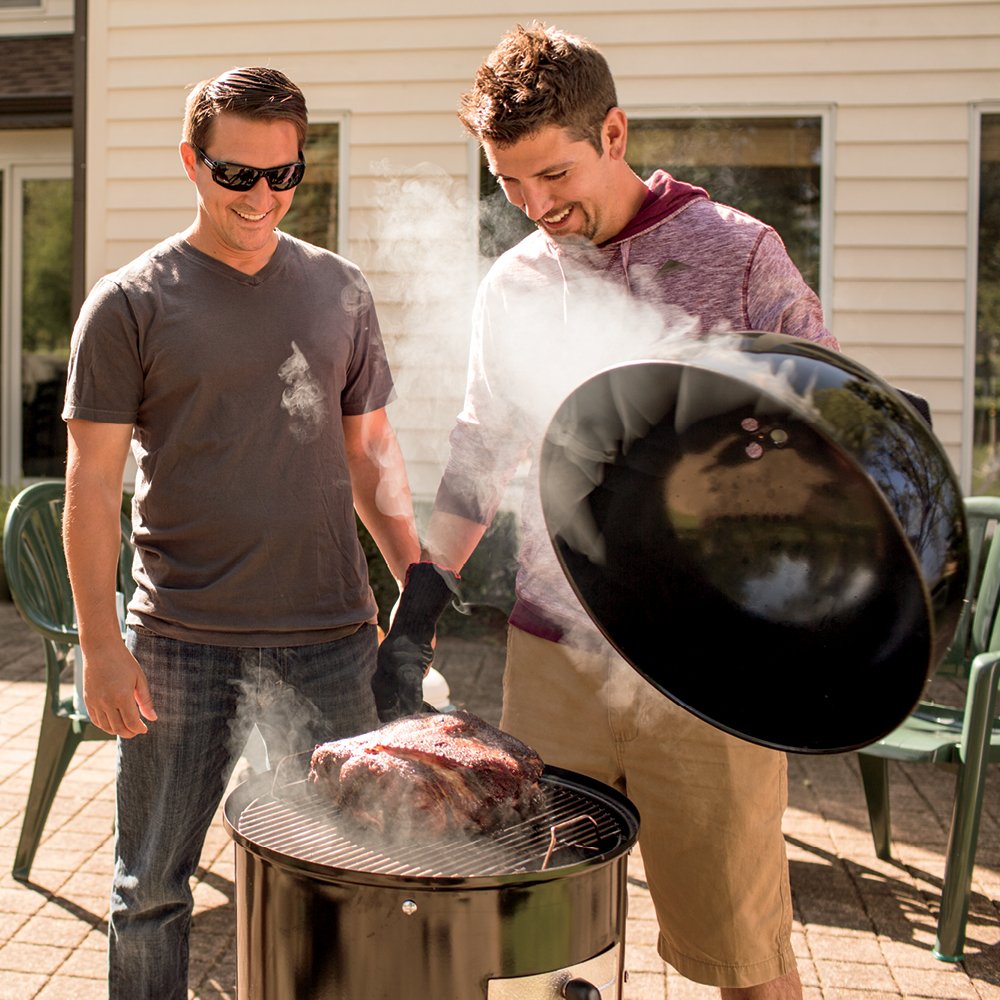Weber® Smokey Mountain Cooker Smoker, 14" Charcoal Smoker