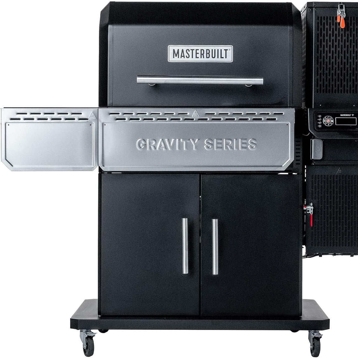 Masterbuilt Gravity Series 1150 Digital Charcoal Grill and Smoker, 1,150 Sq. In. Cooking Area, WiFi App Control, GravityFed Hopper, DigitalFan Temperature Control, 225°F to 700°F Cooking Range