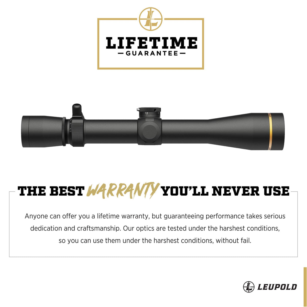Leupold VX-3HD 4.5-14x40mm Riflescope