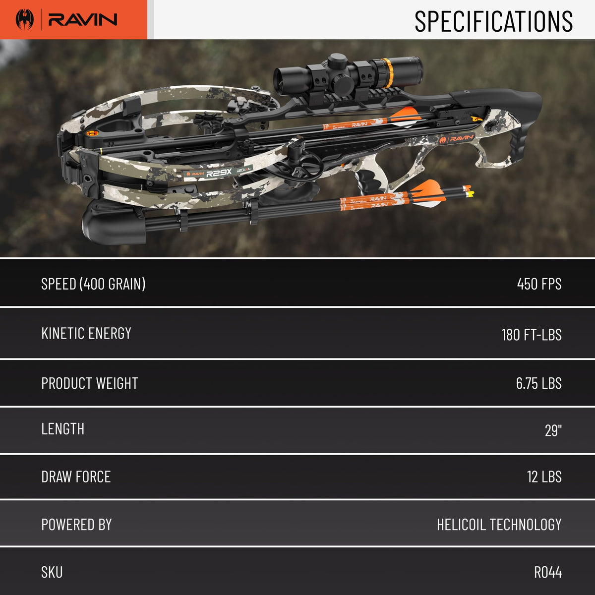 RAVIN R29X High Velocity Crossbow