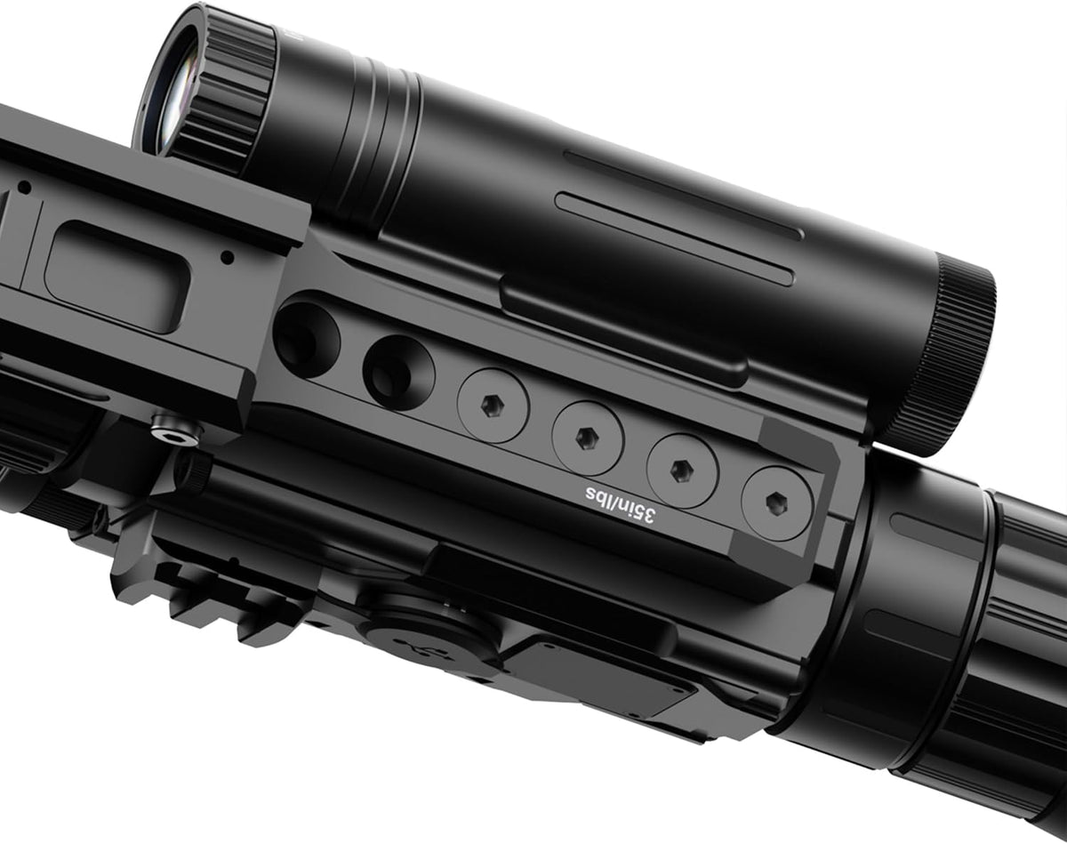 DNT Optics TNC635R ThermNight Thermal & Night Vision Multispectral Scope with Rangefinder and Ballistic Calculator