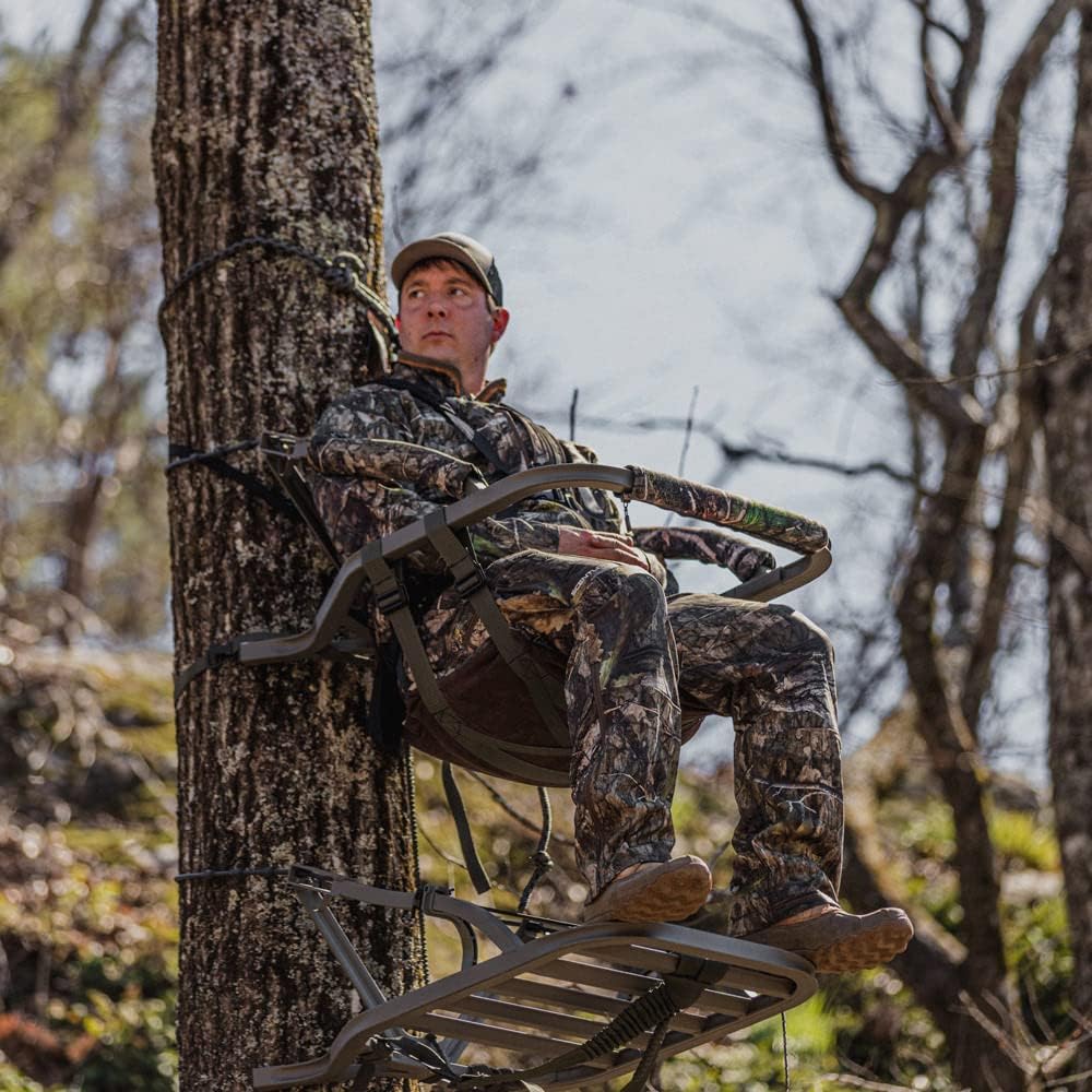 Summit Treestands Goliath SD Climbing Treestand, Mossy Oak