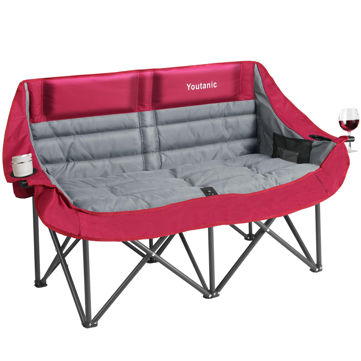 Youtanic Oversized Camping Chair, Portable Folding Camping Chairs