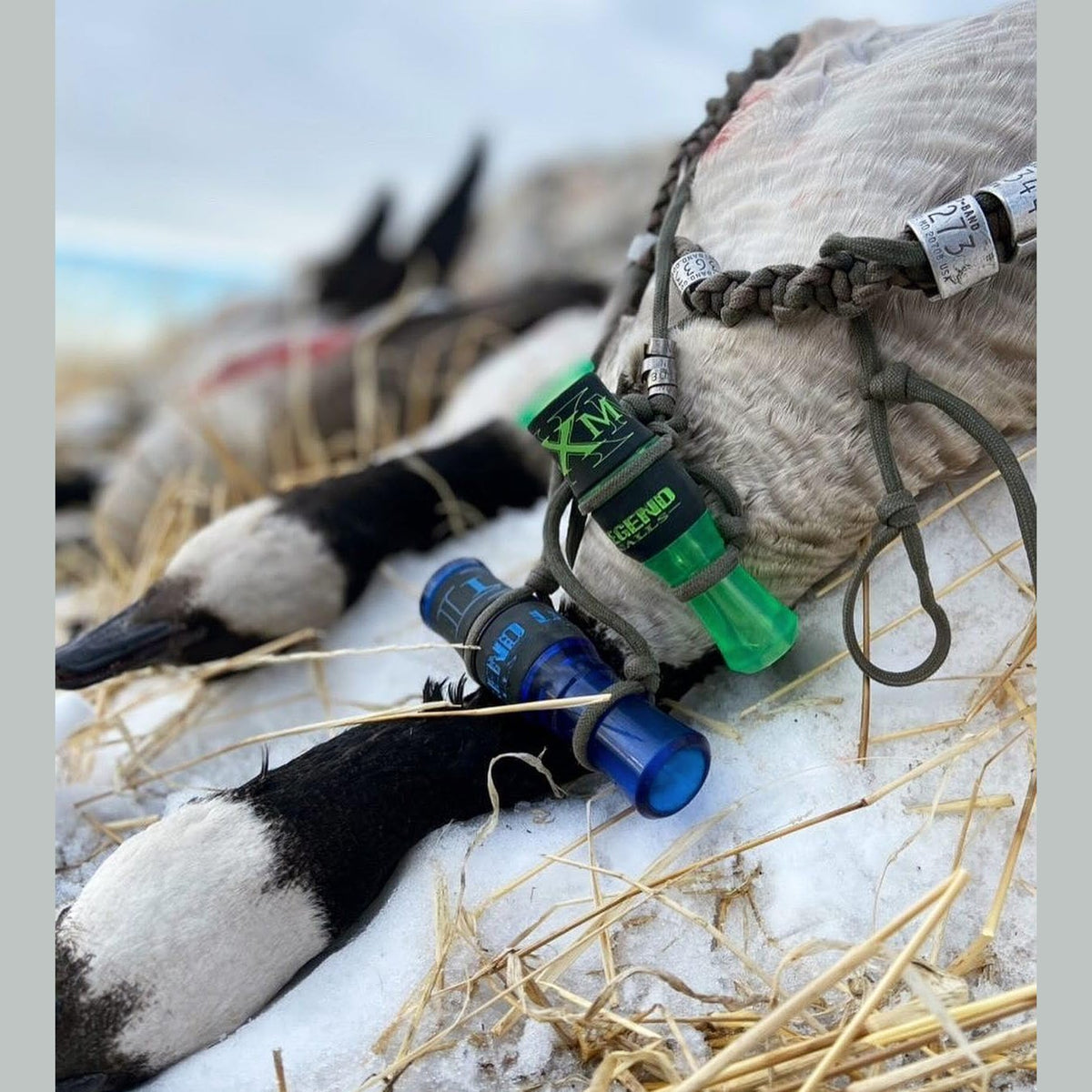 LXC Blue Canada Goose Call, Insulating Band Technology