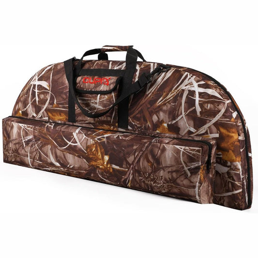 Compound Bow Case Soft Light-Weight Bow Bag with Arrow Pocket and Backpack Straps